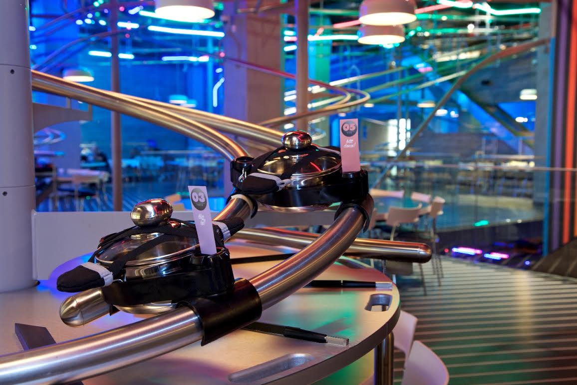 UAE's new rollercoaster restaurant serves food that loops, spirals ...
